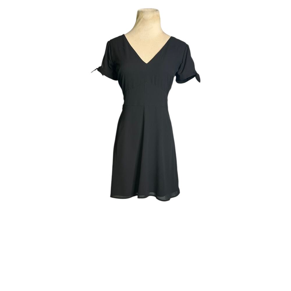 Abercrombie & Fitch black short sleeves A line mini skirt size XXS - Picture 15 of 15